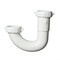 Thrifco Plumbing 1-1/4 Inch O.D Plastic Tubular Slip Joint J-Bend with Nuts & Wa 4401654 - alternate 2